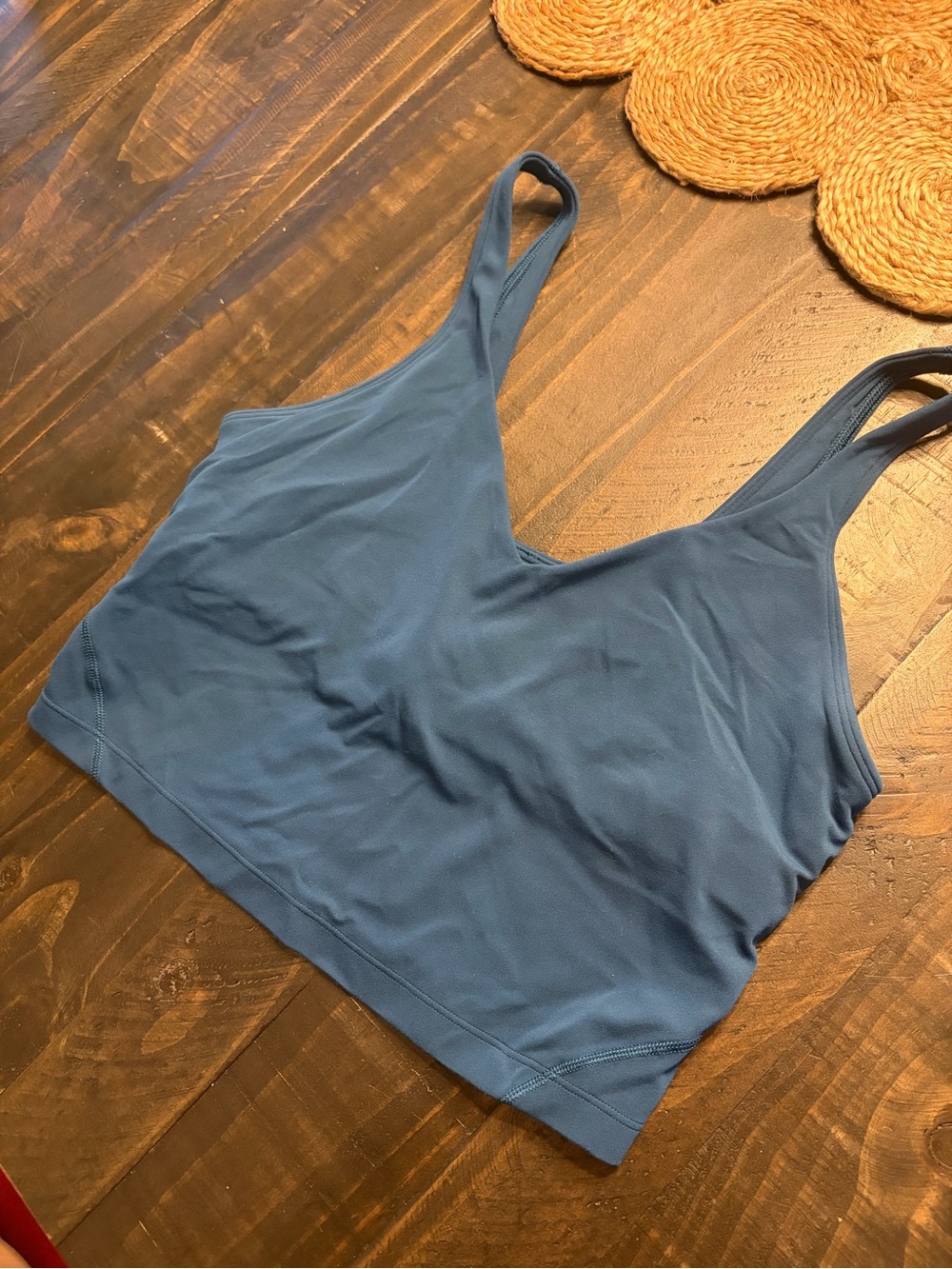 Lululemon Align Tank- Women's Dark Peacock Blue size 8